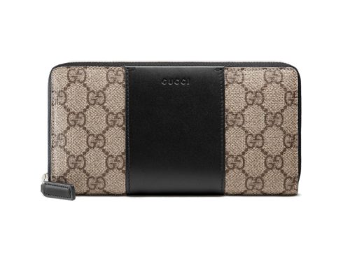 GUCCI「GGスプリームジップアラウンドウォレット」