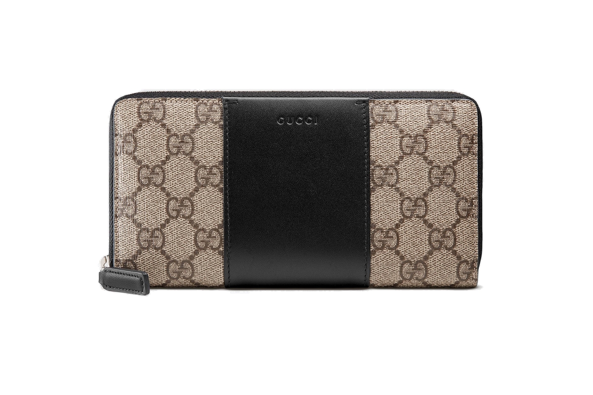 GUCCI「GGスプリームジップアラウンドウォレット」